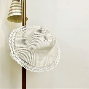 Vintage | Lace Olefin Garden Party Hat